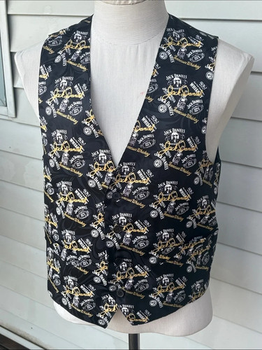 Jack daniels black vest - jack,