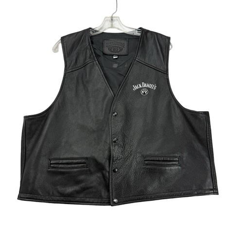 Jack daniels biker vest - daniels,